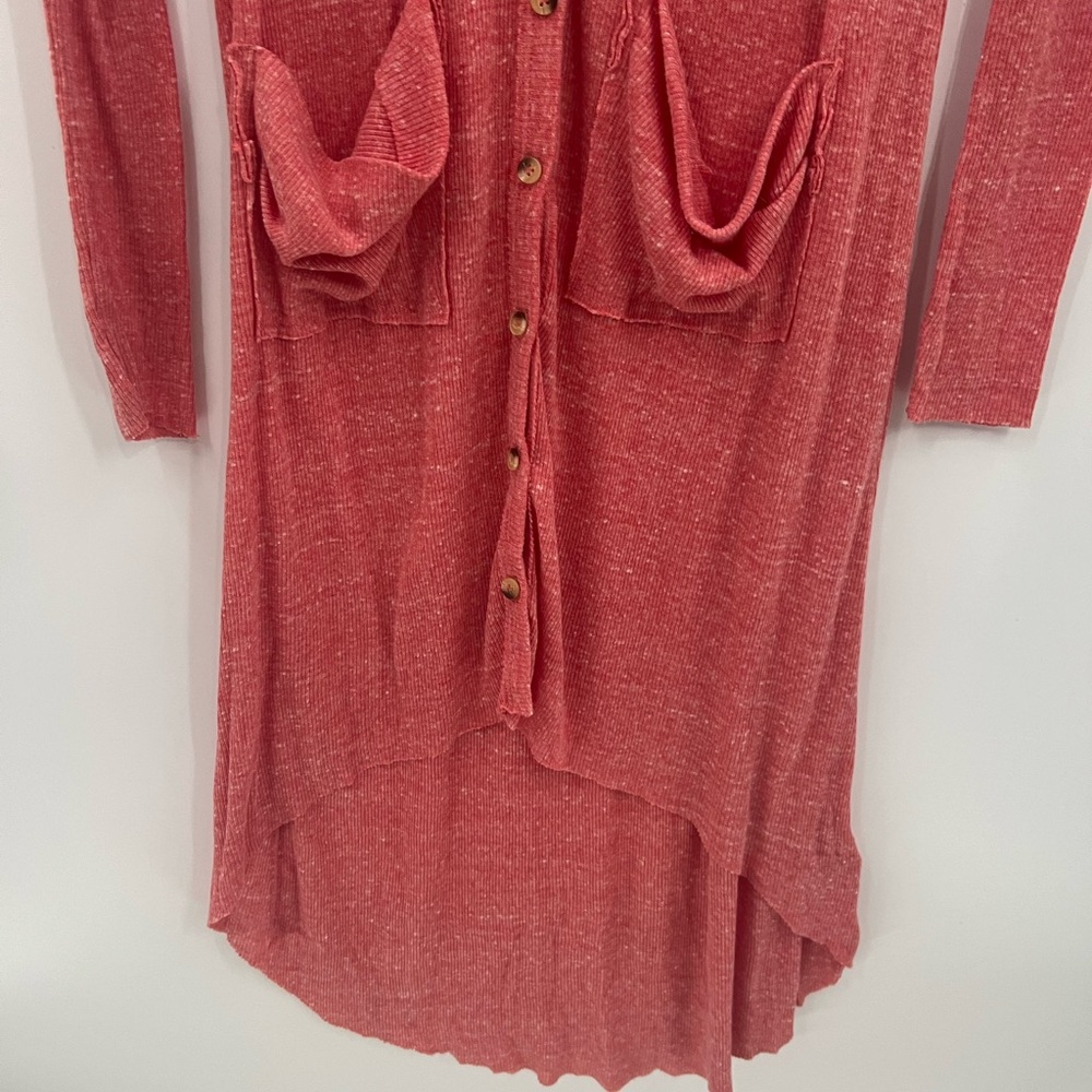 Free People Beach Ribbed Up long cardigan - Picture 4 of 13